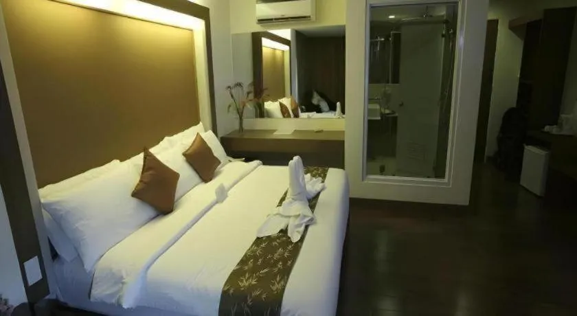 Bed in The Ritz Hotel at Garden Oases