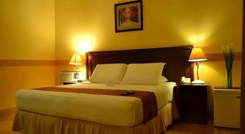 Bed in The Ritz Hotel at Garden Oases