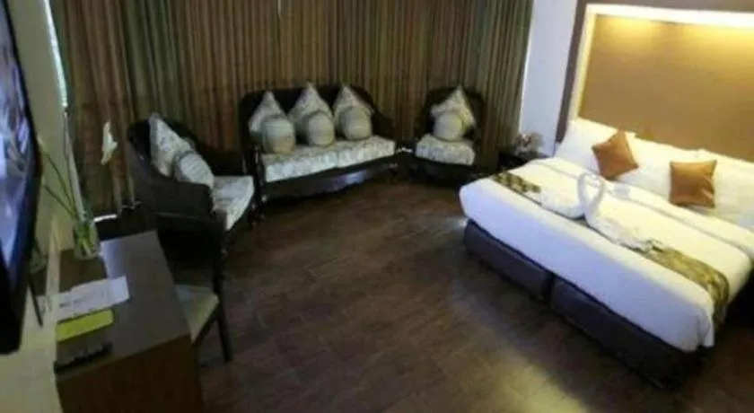 Bed in The Ritz Hotel at Garden Oases