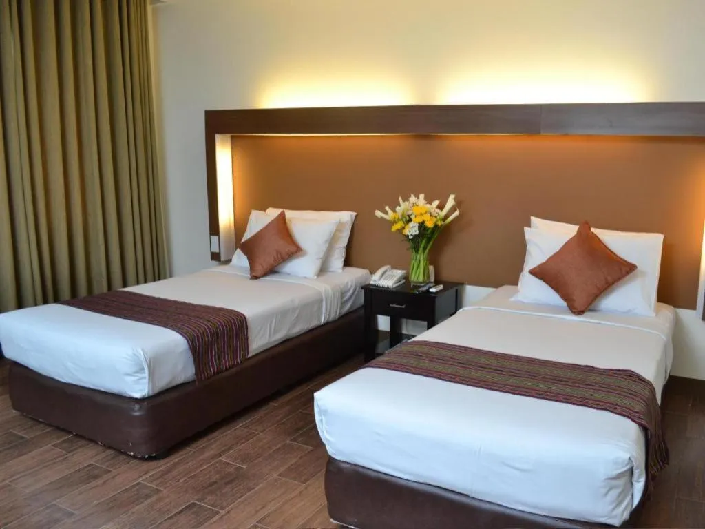 Bed in The Ritz Hotel at Garden Oases