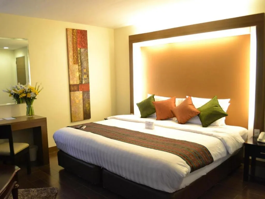 Bed in The Ritz Hotel at Garden Oases