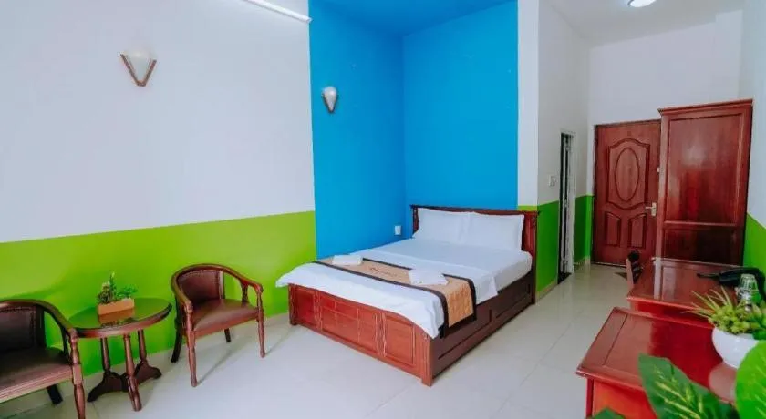 Bed in Hotel 175 Saigon