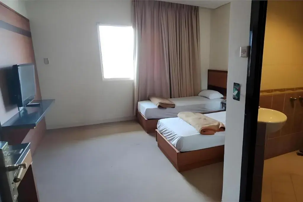 Bed in Hotel Bintang Bed in Hotel Bintang