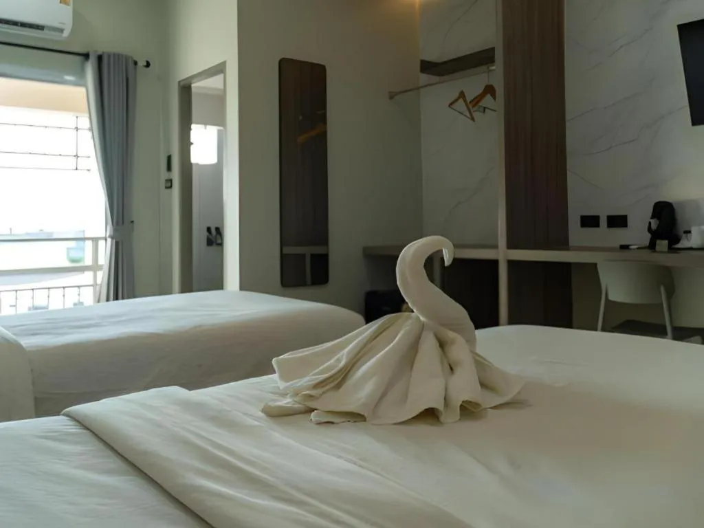 Bed in Nonsi Hotel Phitsanulok