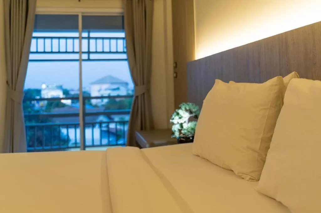 Bed in Nonsi Hotel Phitsanulok