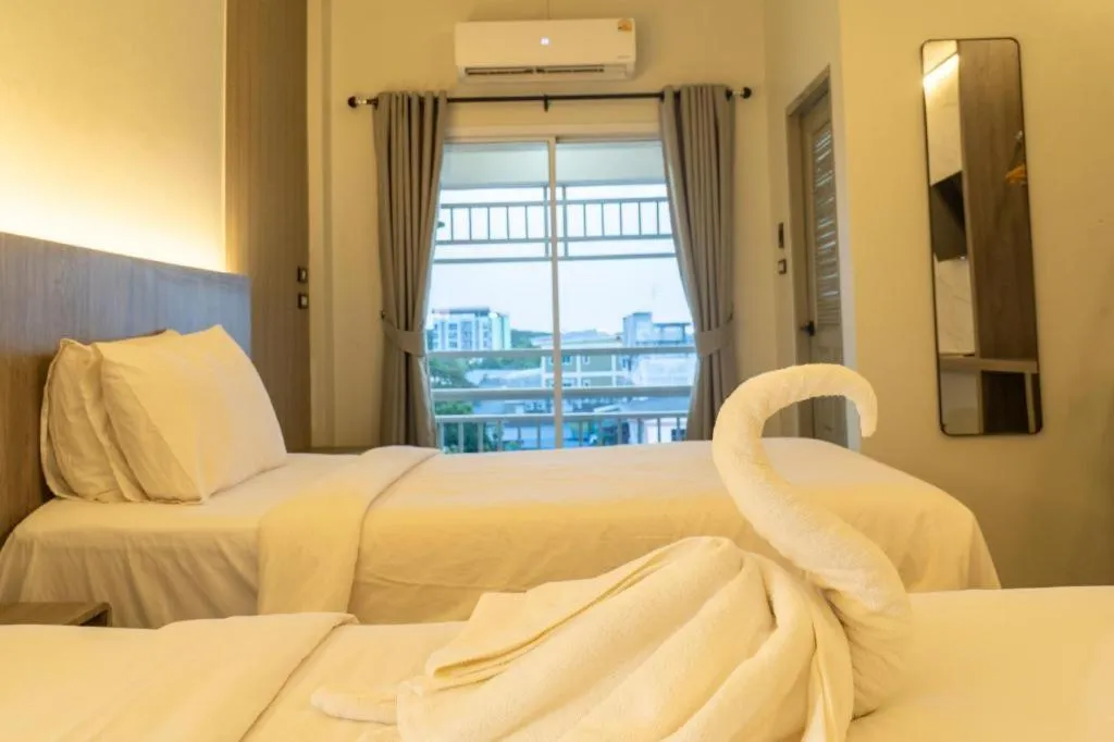 Bed in Nonsi Hotel Phitsanulok