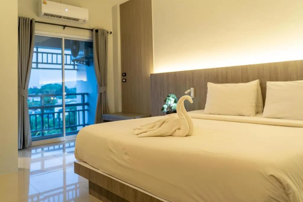 Bed in Nonsi Hotel Phitsanulok