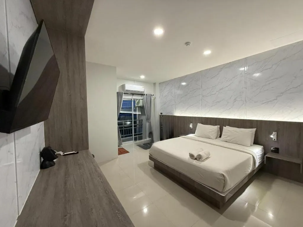 Bed in Nonsi Hotel Phitsanulok