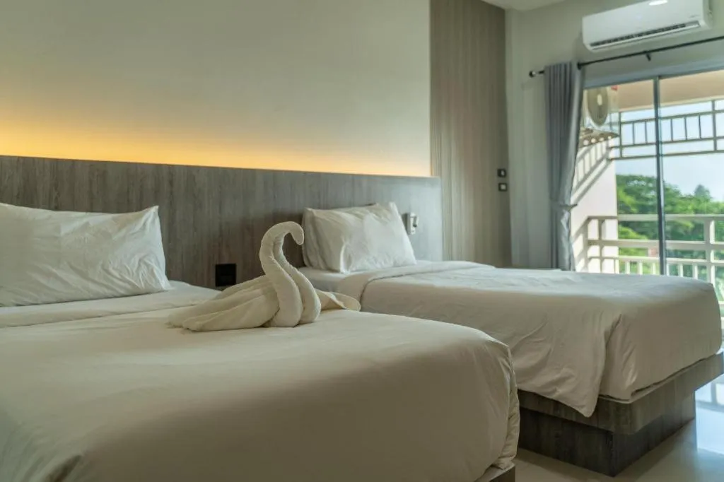 Bed in Nonsi Hotel Phitsanulok