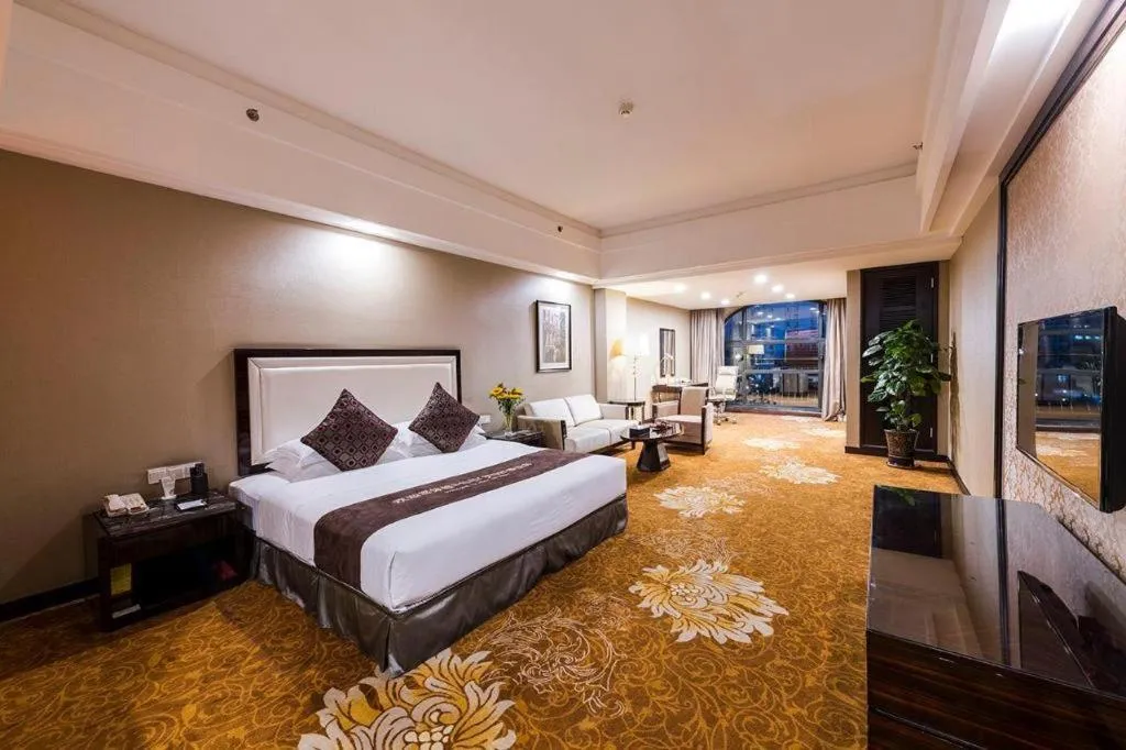 Bed in Country Garden Phoenix Hotel Shenyang