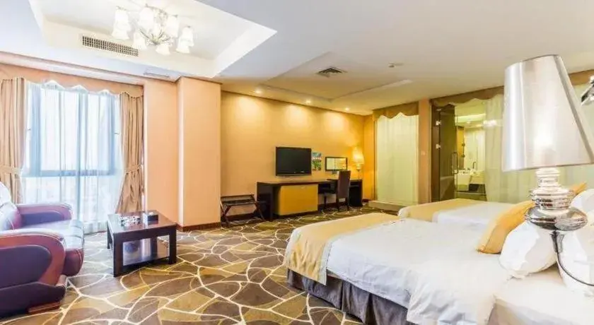 Bed in Foshan Nanhai Huifeng Holiday Hotel Bed in Foshan Nanhai Huifeng Holiday Hotel