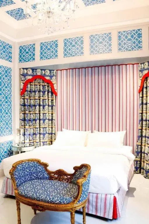 Bed in Kamiseta Hotel Bed in Kamiseta Hotel