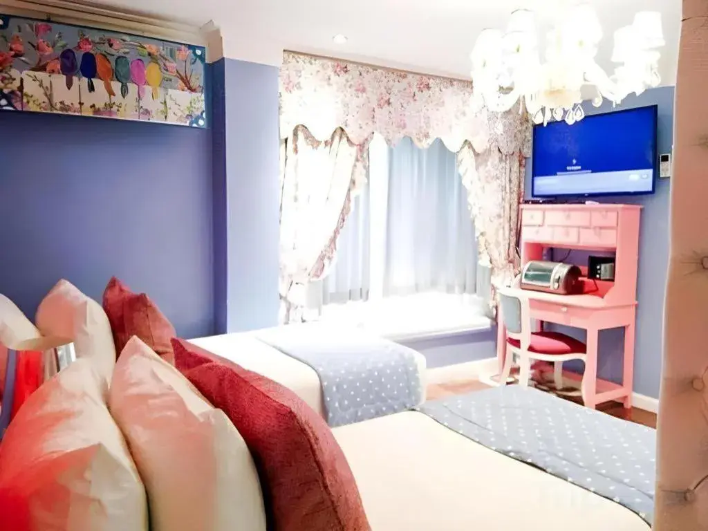 Bed in Kamiseta Hotel Bed in Kamiseta Hotel