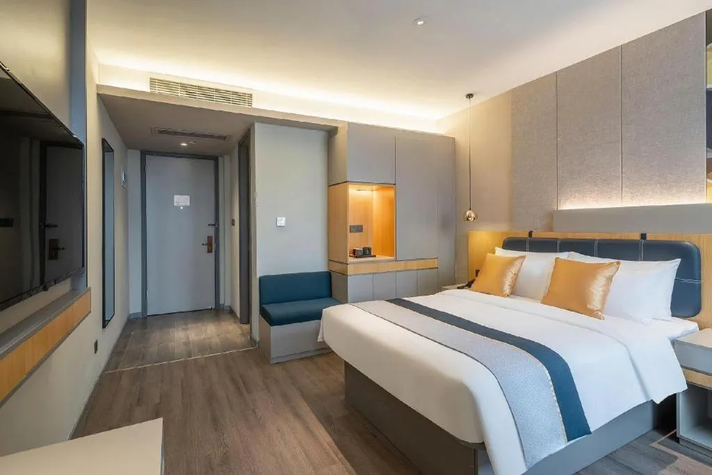 Bed in Home Inn Selected Xiamen University Zhongshan Road