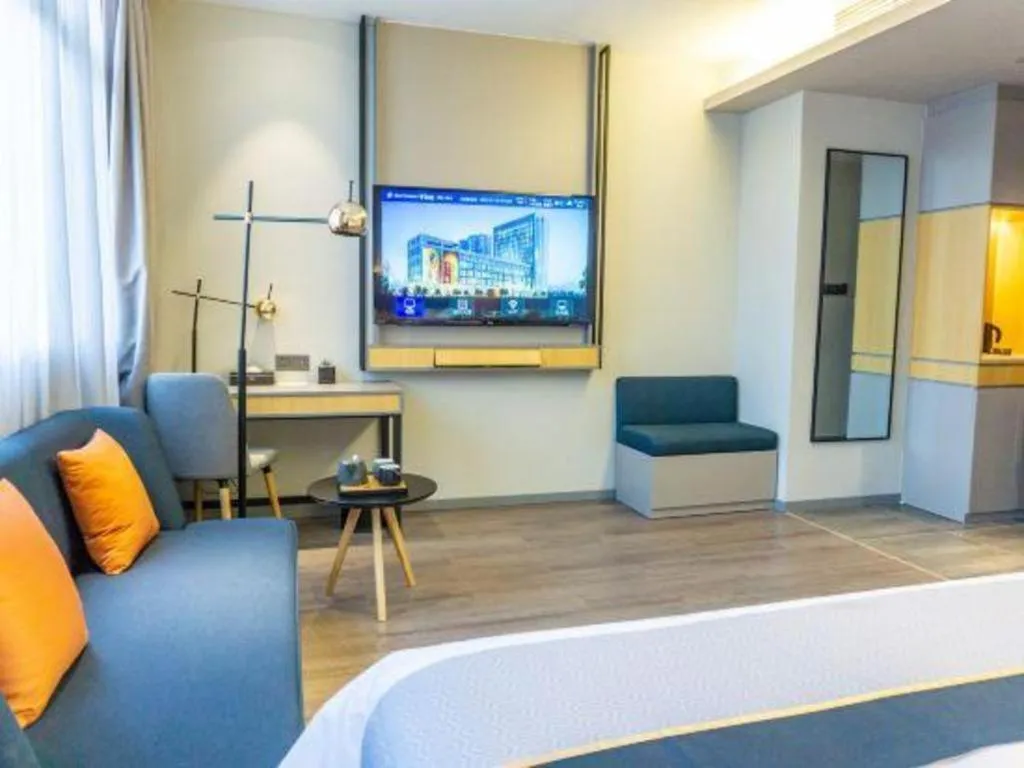 Bed in Home Inn Selected Xiamen University Zhongshan Road