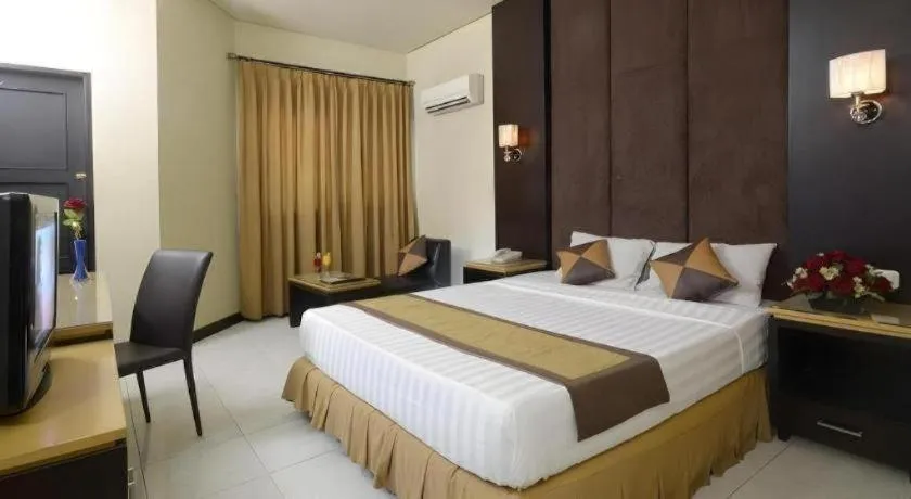 Bed in d'Arcici Hotel Plumpang