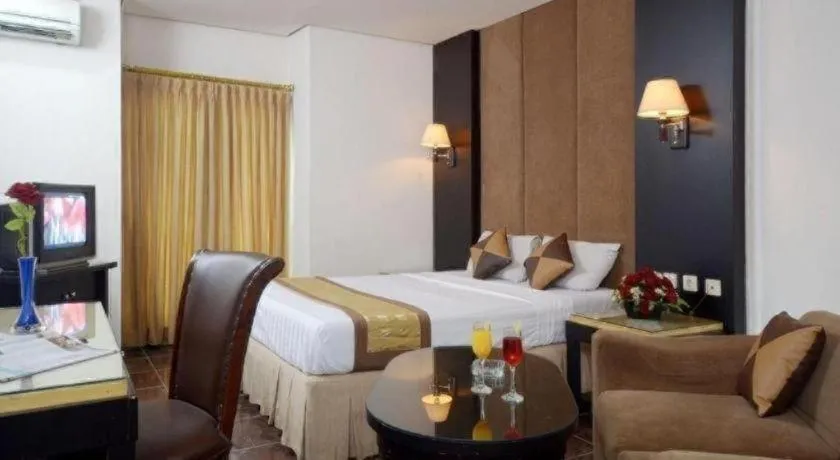 Bed in d'Arcici Hotel Plumpang