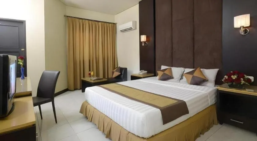 Bed in d'Arcici Hotel Plumpang
