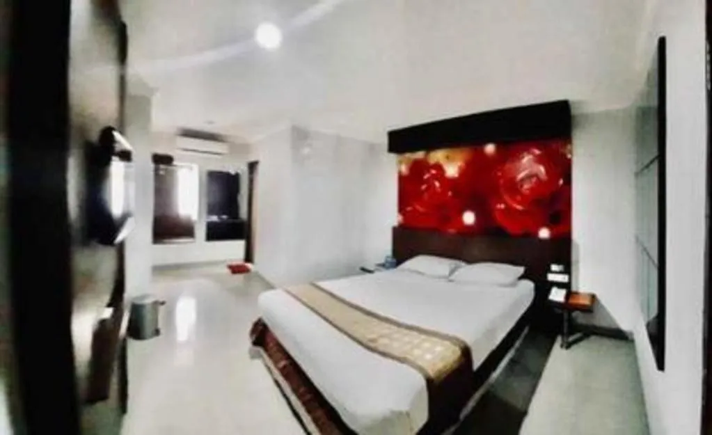 Bed in d'Arcici Hotel Plumpang