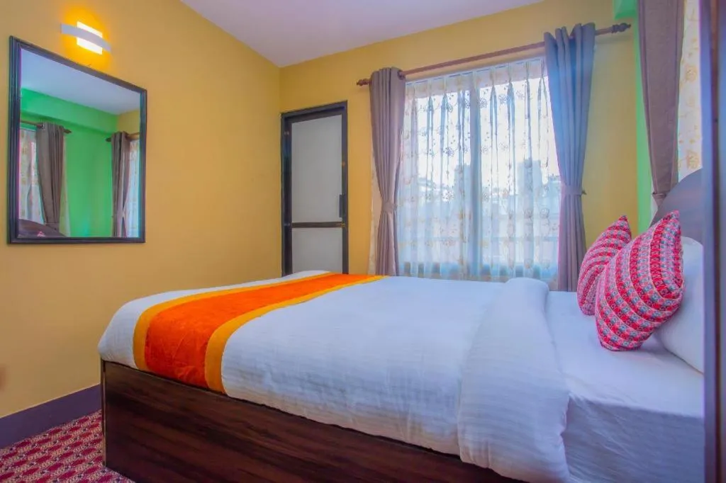 Bed in OYO 492 Hotel Yeti Home