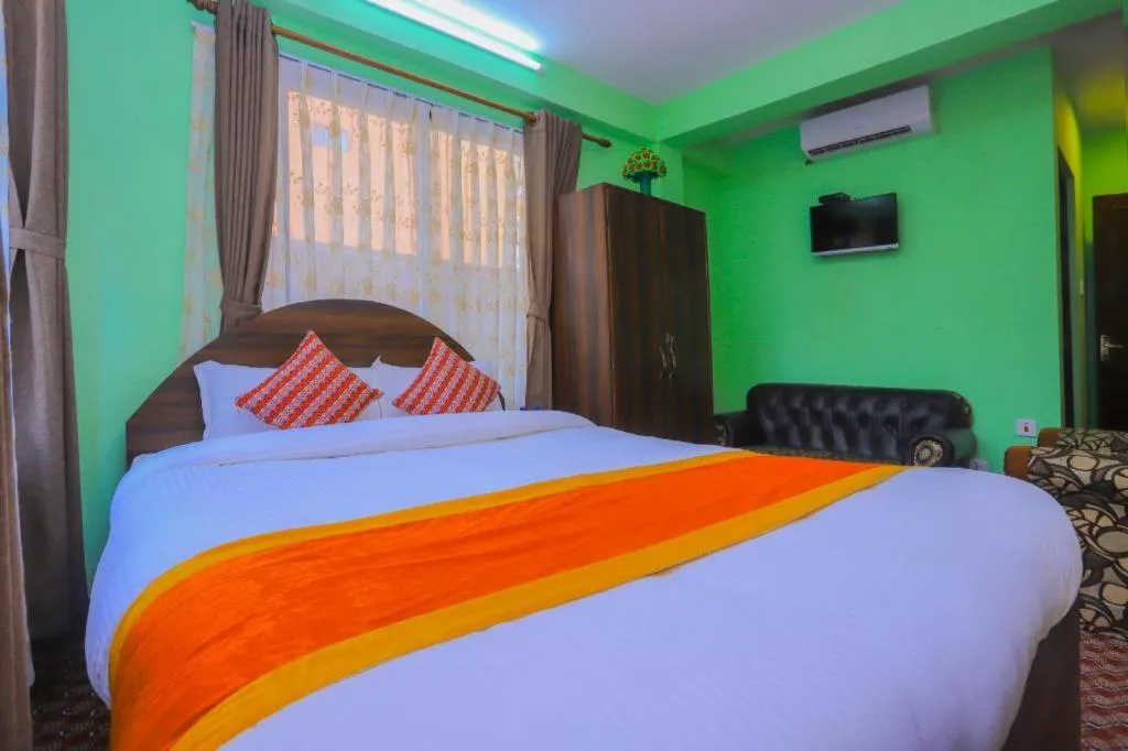 Bed in OYO 492 Hotel Yeti Home