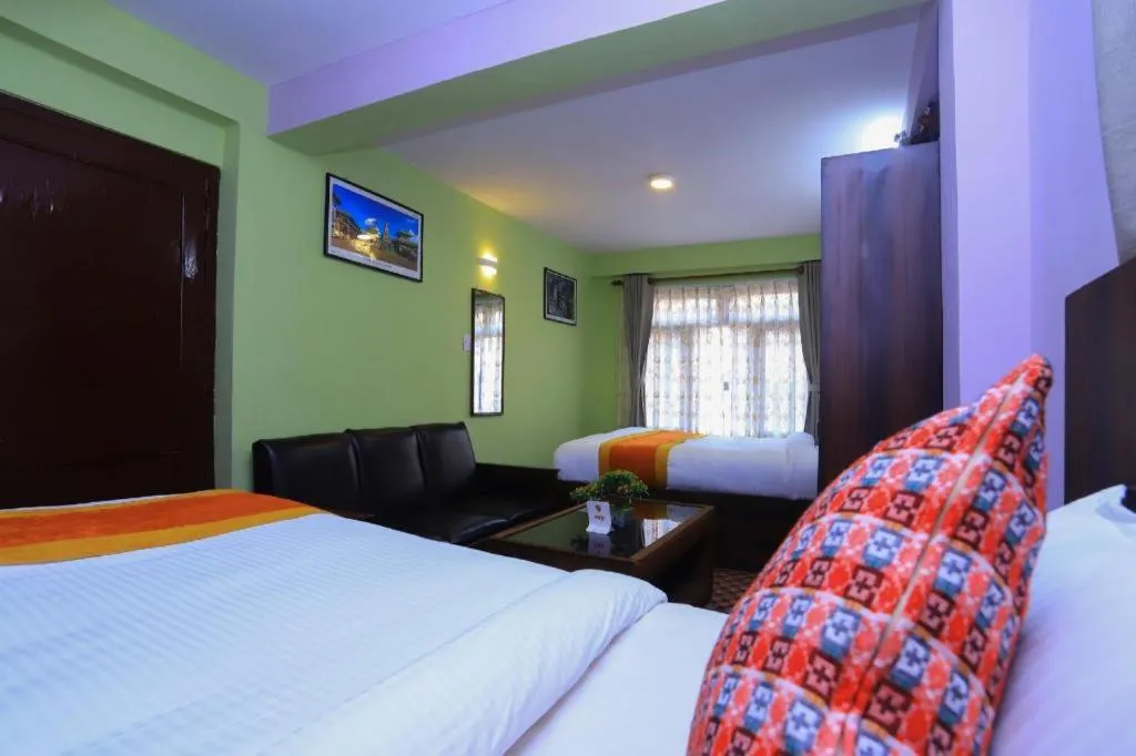 Bed in OYO 492 Hotel Yeti Home
