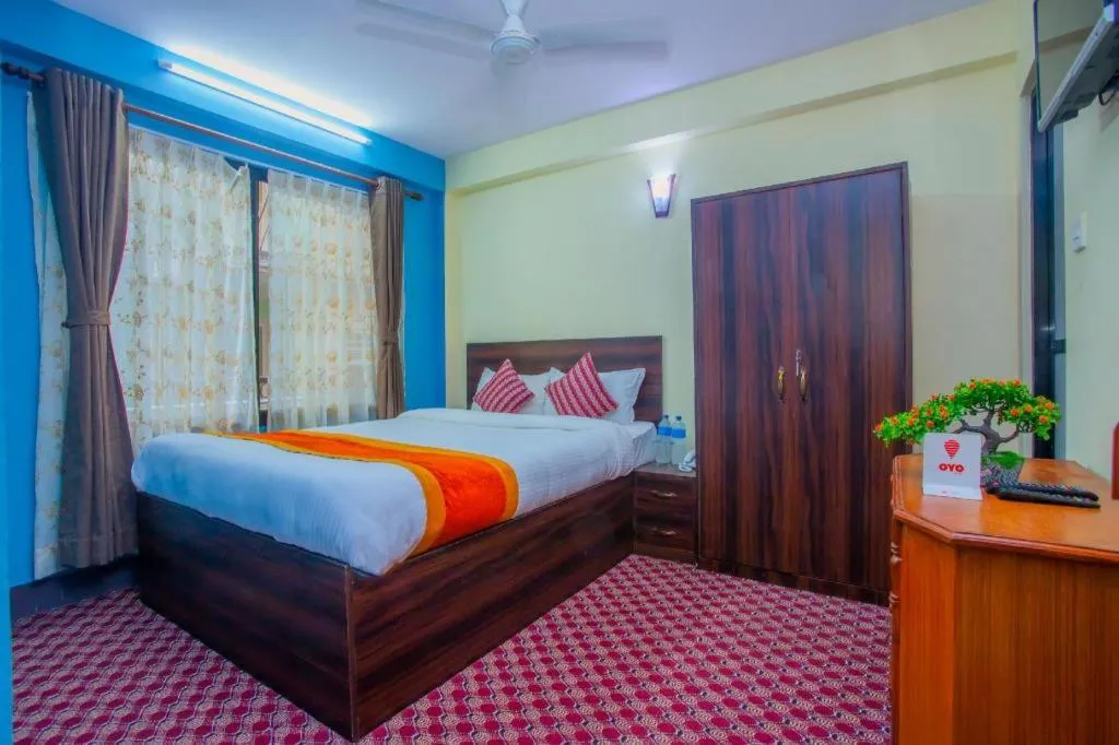 Bed in OYO 492 Hotel Yeti Home