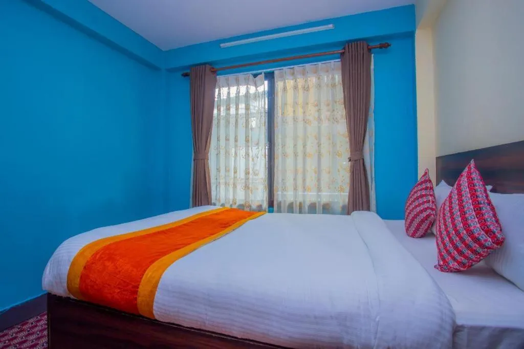 Bed in OYO 492 Hotel Yeti Home