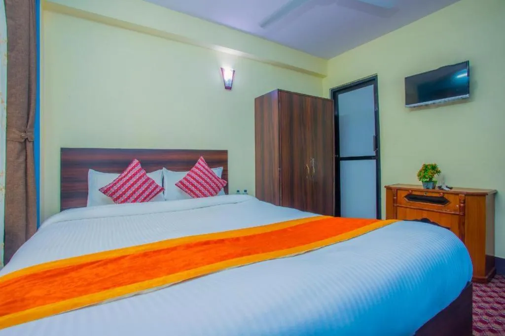 Bed in OYO 492 Hotel Yeti Home