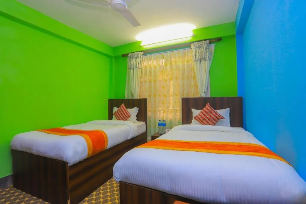 Bed in OYO 492 Hotel Yeti Home