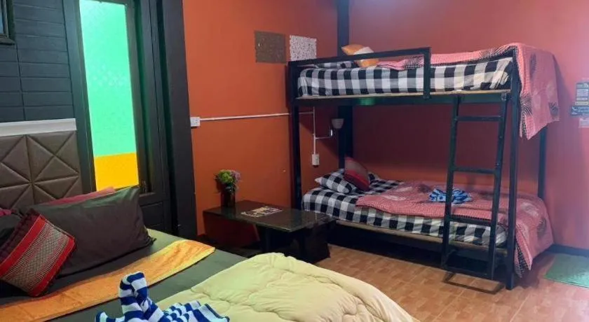 Bed in Wanghin Bungalow