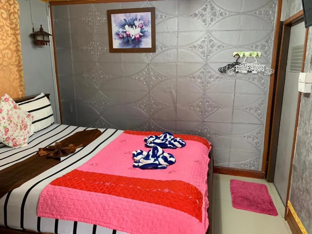 Bed in Wanghin Bungalow