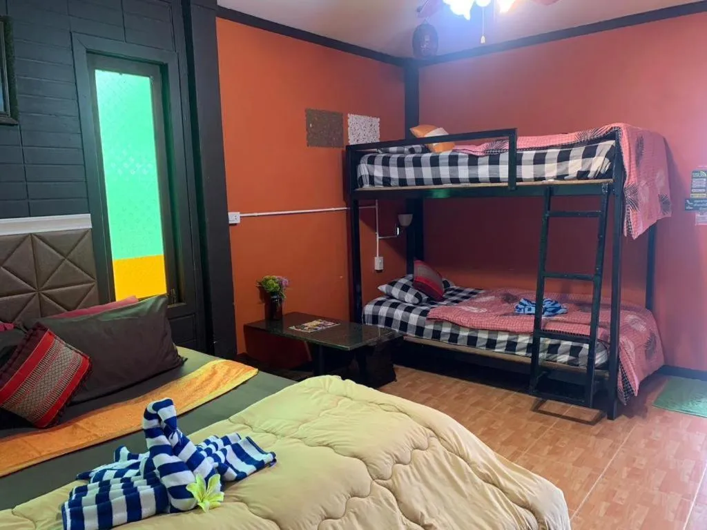 Bed in Wanghin Bungalow