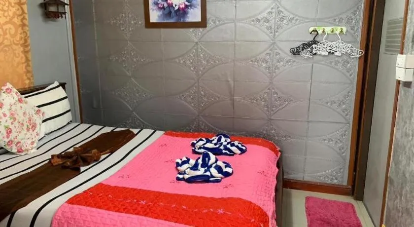 Bed in Wanghin Bungalow