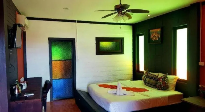 Bed in Wanghin Bungalow