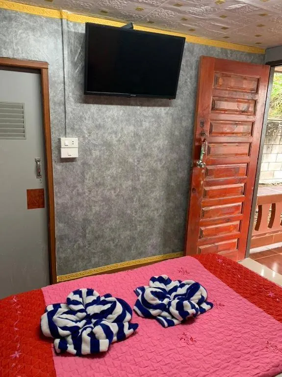 Bed in Wanghin Bungalow