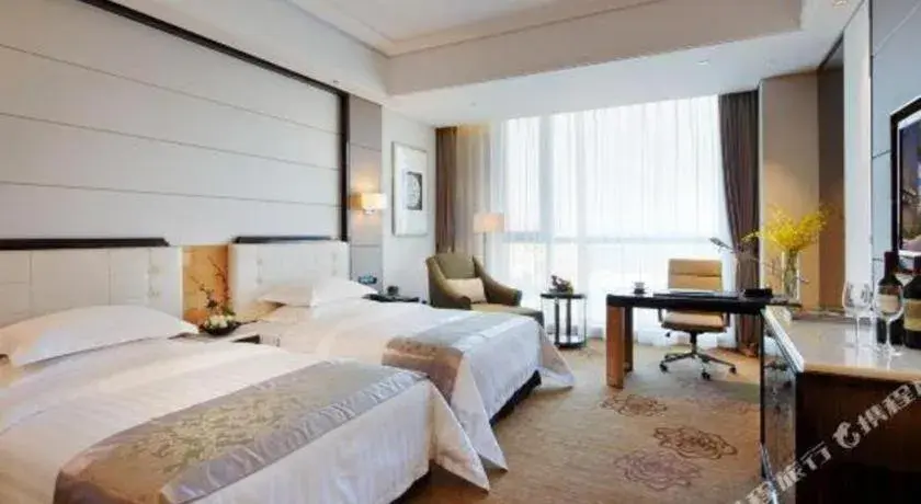 Bed in Jin Jiang Mingcheng Hotel Bed in Jin Jiang Mingcheng Hotel