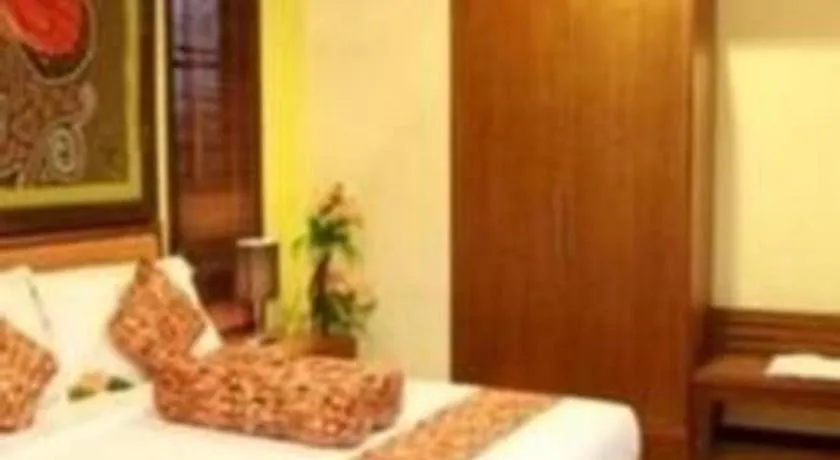 Bed in The Luxio Hotel