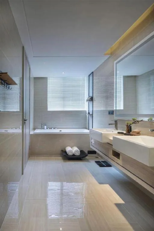 Bed in Yuan Culture Hotel Shenzhen World Shajing