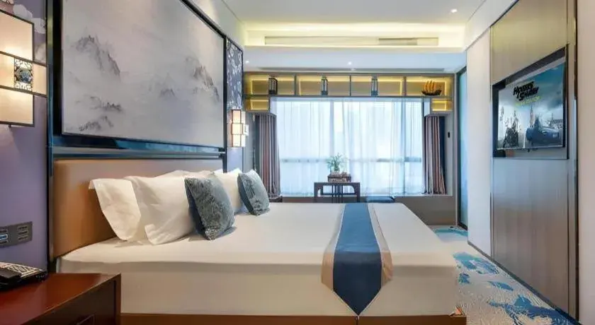 Bed in Yuan Culture Hotel Shenzhen World Shajing Bed in Yuan Culture Hotel Shenzhen World Shajing