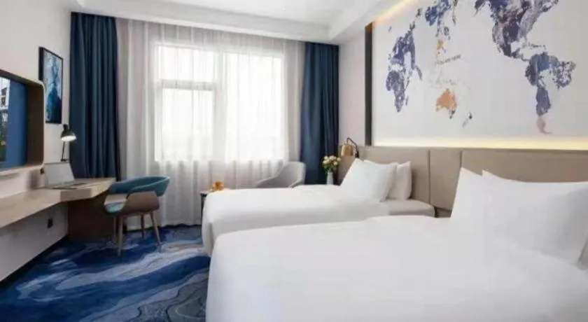 Bed in Kyriad Marvelous Hotel·Yanbu International Tea City