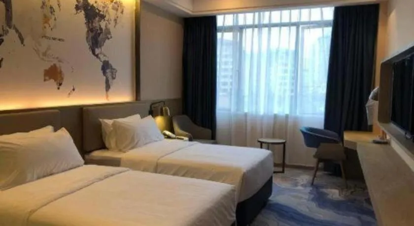 Bed in Kyriad Marvelous Hotel·Yanbu International Tea City