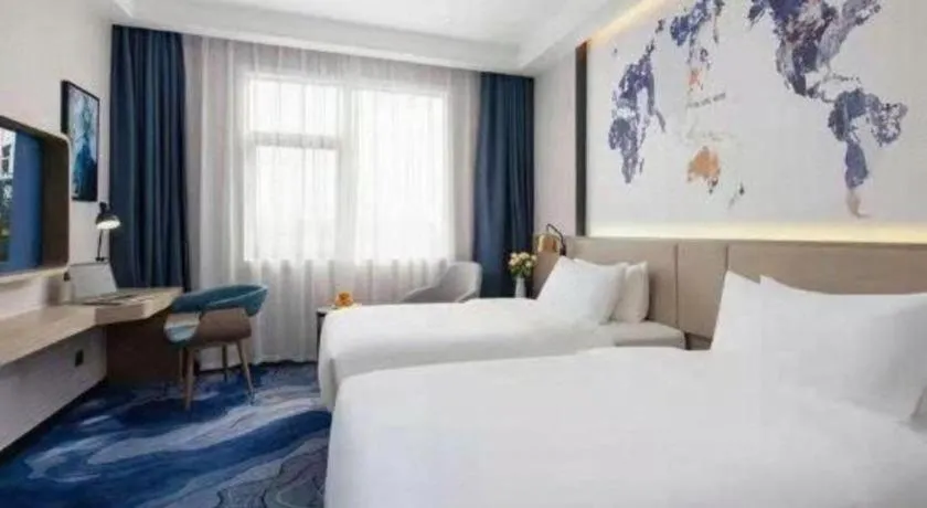 Bed in Kyriad Marvelous Hotel·Yanbu International Tea City