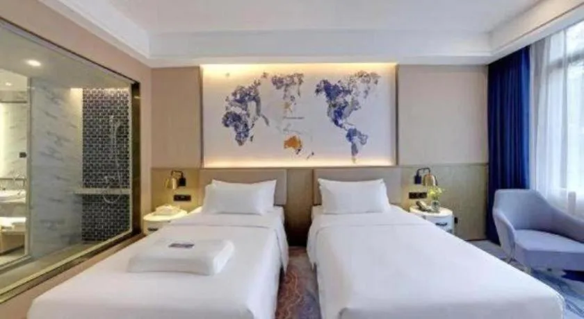 Bed in Kyriad Marvelous Hotel·Yanbu International Tea City