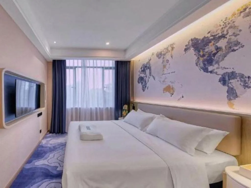 Bed in Kyriad Marvelous Hotel·Yanbu International Tea City