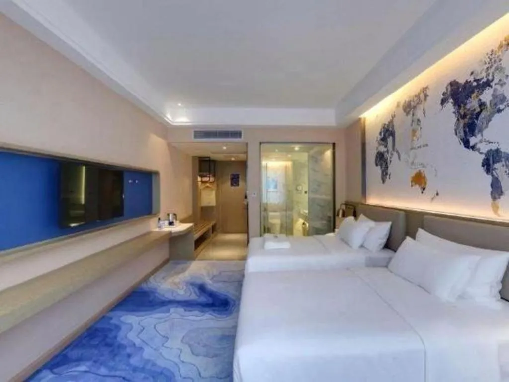 Bed in Kyriad Marvelous Hotel·Yanbu International Tea City