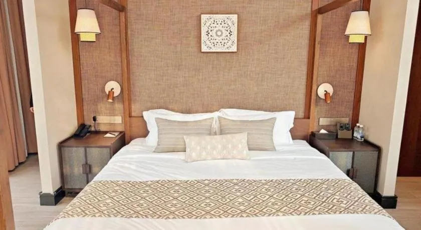 Bed in LN Dongfang Hot Spring Resort