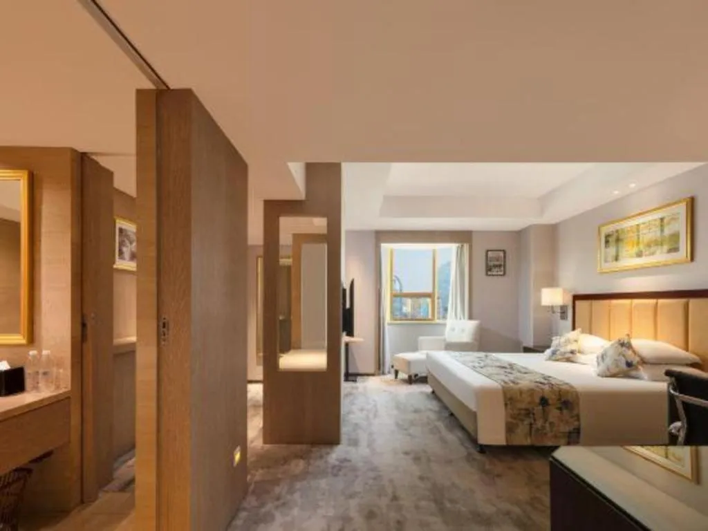 Bed in New Century Shaoxing Grand Hotel