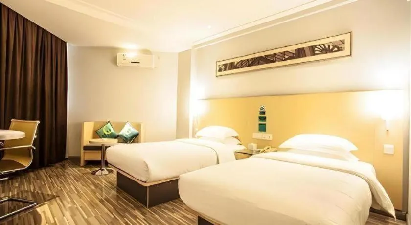 Bed in City Comfort Inn Liuzhou Diwang North Station