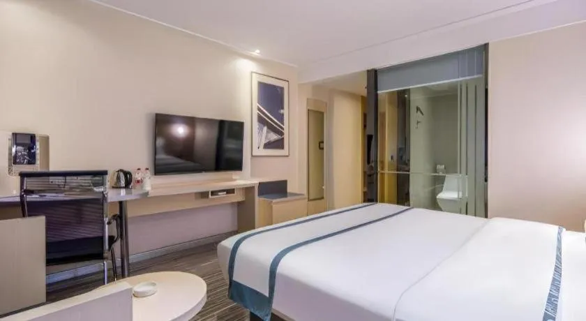 Bed in City Comfort Inn Liuzhou Diwang North Station